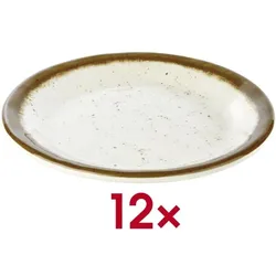 APS Teller »STONE ART« 19 cm grau