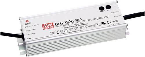 Mean Well HLG-120H-C500A LED-Treiber, LED-Trafo Konstantstrom 150W 0.5A 150 - 300 V/DC PFC-Schaltkreis, Überlastschutz