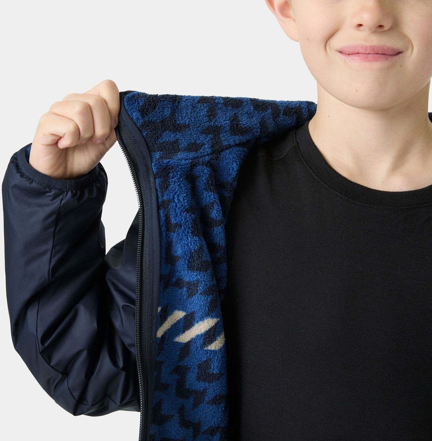 Helly Hansen Juniors' Chill Hooded Jacket - Blue - 11