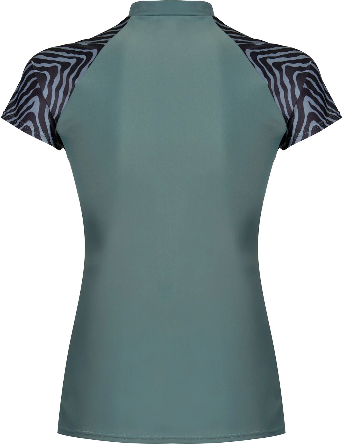 arena Damen-UV-Schutz-Rash-Allover-Kurzarm-Schwimmshirt - Damen - Gr. M