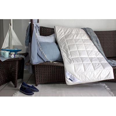 Baumwollbettdecke BILLERBECK "Ancona Superlight, Bettdecken für den Sommer, Decke", weiß, B:135cm L:200cm, Bezug: 100% Baumwolle. Füllung: 100% Baumwolle, Bettdecken, Sommerdecke mit Baumwollfüllung