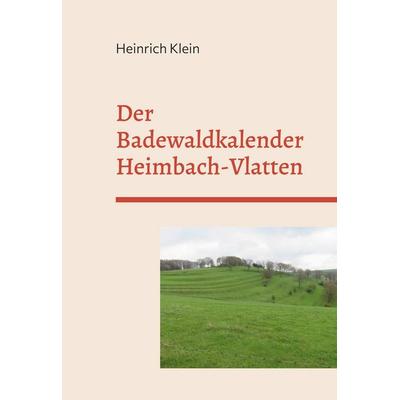Der Badewaldkalender Heimbach-Vlatten