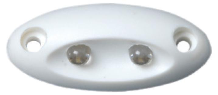 Osculati 13.177.01 LED-inbouwlamp met frontale oriëntatie zonder inbouwbehuizing
