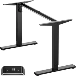 Onkron, Tischbeine + Tischgestell, DESK FRAME MOTORISED/BLACK WDF221E-B