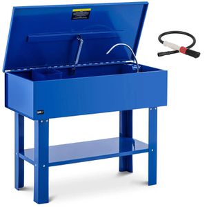 MSW Teilewaschgerät WPW-150, für Lösemittel, 150 Liter Kabinenvolumen, Waschpinsel & Pumpe mit 3,6 l/min