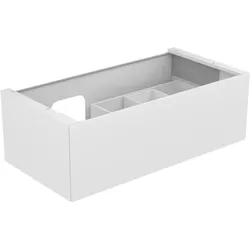edition 11 waschtischunterbau mit auszug 1050 x 350 x 535 mm cashmere/glas cashmere wub edition 11 31253, 1 auszug, cashmere/glas cashmere