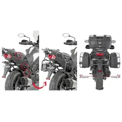 Givi, Motorradgepäck, Monokey Kawasaki Versys 1000 (19 À 20)