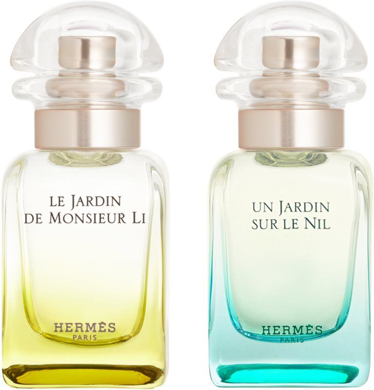 HERMÈS Parfums-Jardins Collection Un Jardin sur le Nil and Le Jardin de Monsieur Li, the fragrance d set unisex