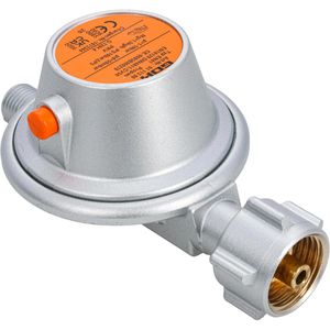 GOK Gasdruckregler 111300, 50 mbar Ausgangsdruck, Anschluss G12, 1/4