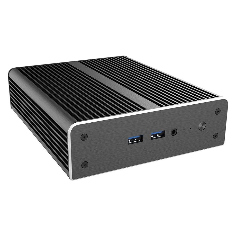 Akasa Newton AC UCFF-Gehäuse für Intel NUC 13 Pro mit i3, Fanless - schwarz (UCFF) (A-NUC96-M1B)