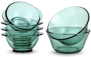 STP Goods Borosilicate Glass Serving Ware, Set of 6