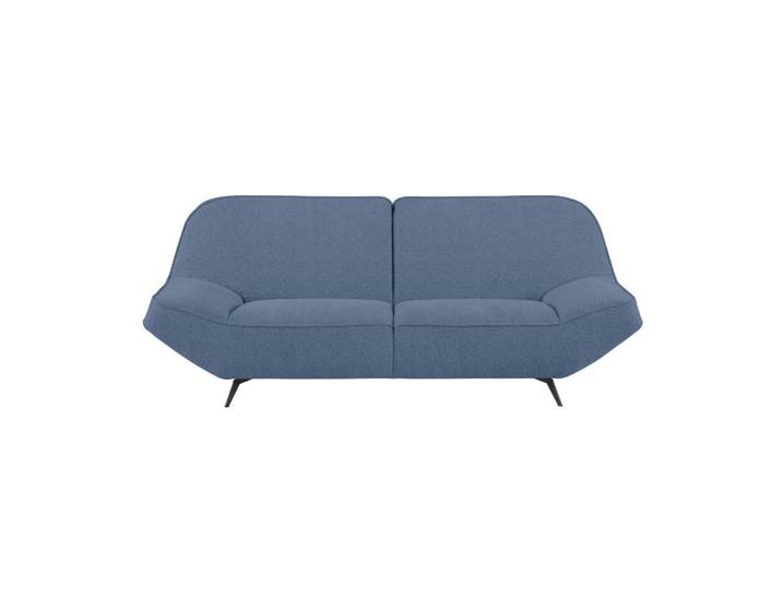 Mid.you 3-Sitzer-Sofa, Blau, 223x87x96 cm, Made in EU, Wohnzimmer, Sofas & Couches, Sofas, 3-Sitzer Sofas