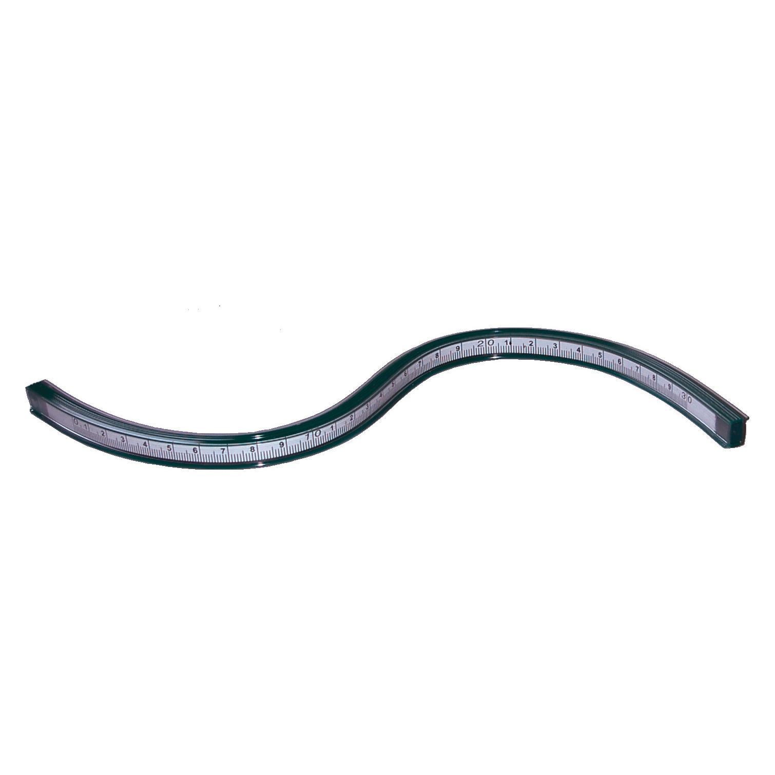 Rumold Flexible Kurvenlineale (30 cm, Kunststoff) (821030)