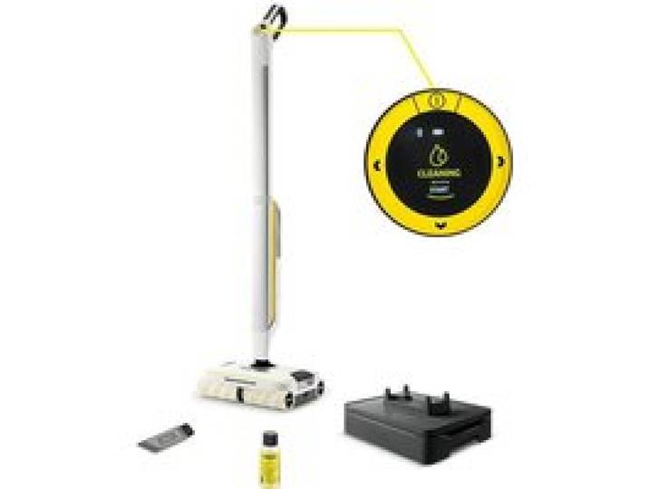 FC 8 Smart Signature Line Nettoyeur Sols Durs Sans Fil 4 Rouleaux Microfibres 60Min 230M² Connecté Silencieux Kärcher