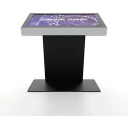 Digitaler Infokiosk Mit 50" Samsung-Bildschirm und Touch-Folie