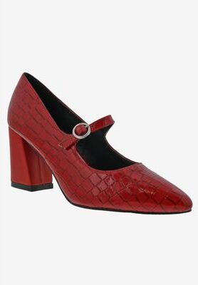 Women's Vex Pump by Bellini in Red Croc Combo (Size 11 M)