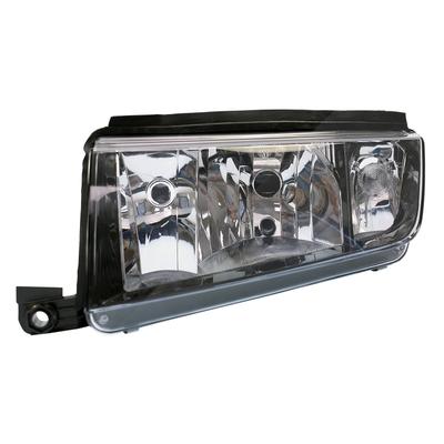Bestprice Scheinwerfer H7/H3 Rahmen schwarz elektr. LWR [Hersteller-Nr. 31477655] für Skoda