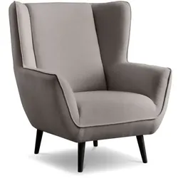 Exxpo by Gala Sessel Amarillo Stoff Grey Salvador