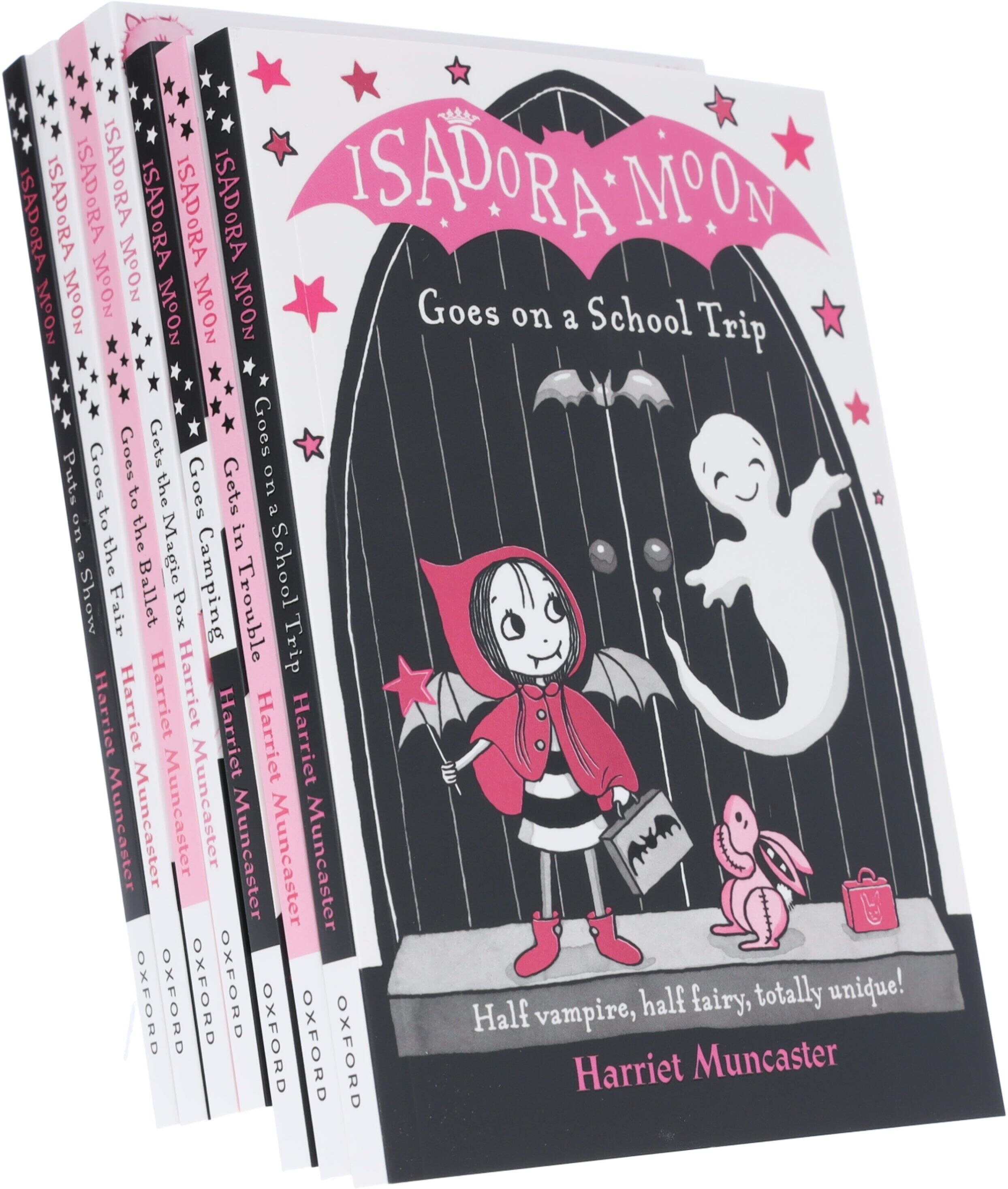 Isadora Moon (Set 1) by Harriet Muncaster 7 Books Collection Set - Ages 7+ - Paperback Oxford University Press