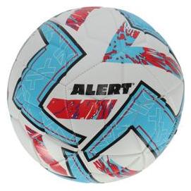 Alert Fussball weiss mit blauem Luxus (70716849)