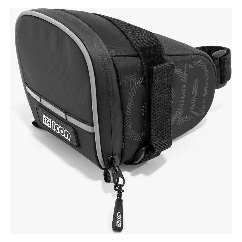 Torba SCICON LARGE MTB FAHRRAD-SATTELTASCHE Schwarz (Gepäckträgertasche) (SB097010506)