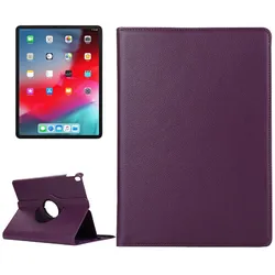 Schutzhülle für iPad Pro 11 (2018-2019-2020-2021) Tablet Hülle Schutz Tasche Case Cover Lila 360 Grad drehbar Rotation Bumper