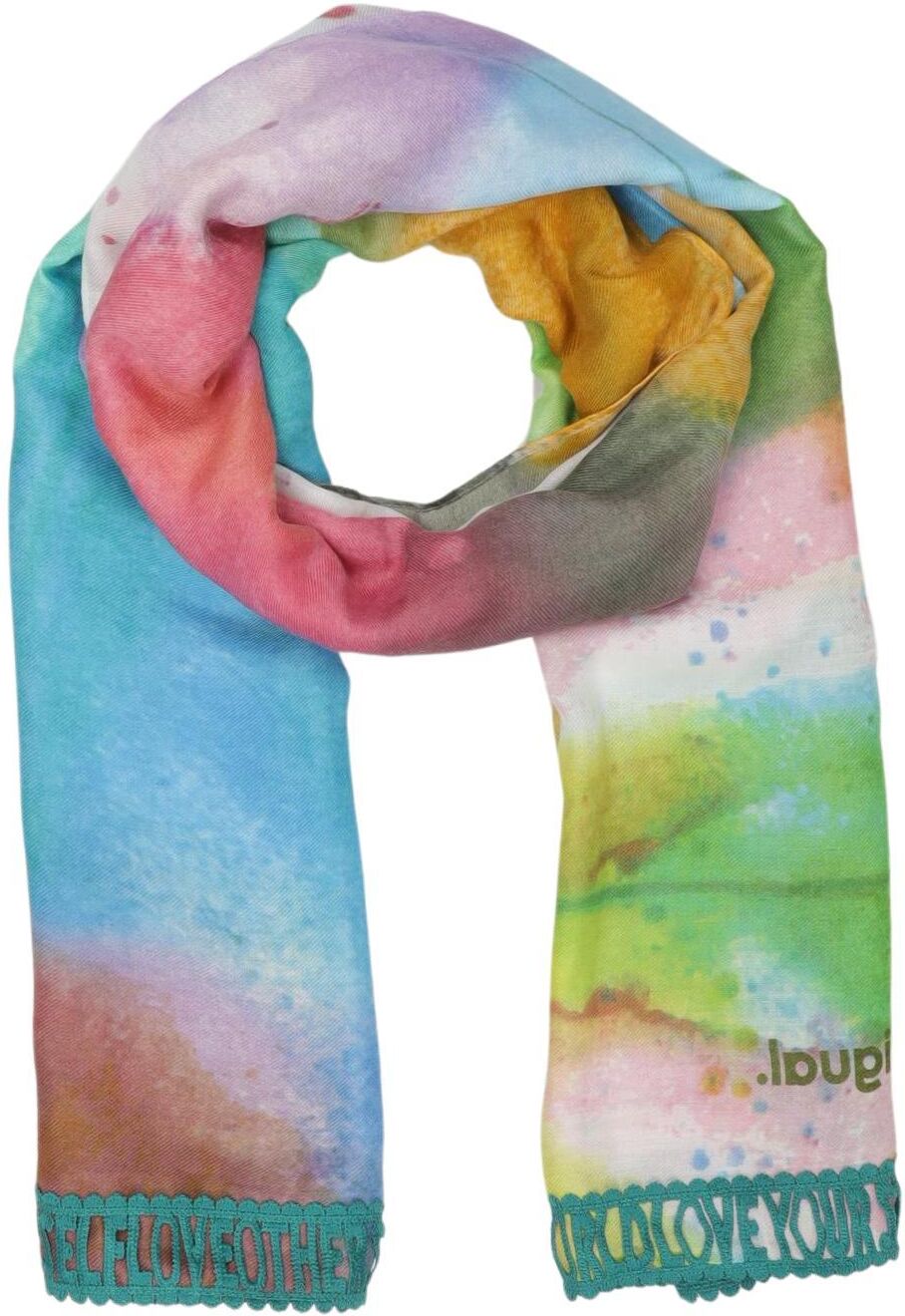 Desigual Damen Schal oder Tuch, Mehrfarbig, Synthetik - Second Hand