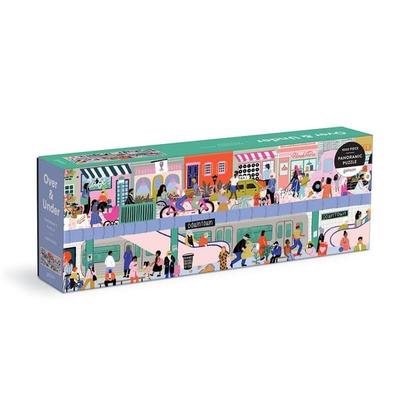 Over & Under 1000 Piece Panoramic Puzzle, von Galison, Abrams and Chronicle Books IWUK, 978-0-7353-7196-5