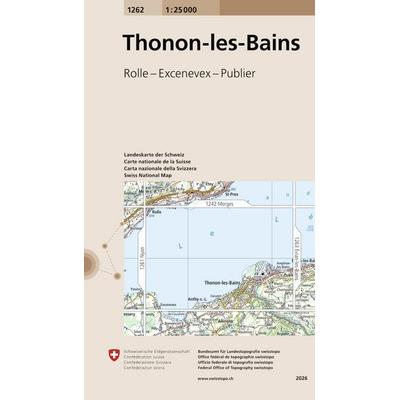 1262 Thonen-les-Bains, Sonstige von , Swisstopo, 978-3-302-01262-9