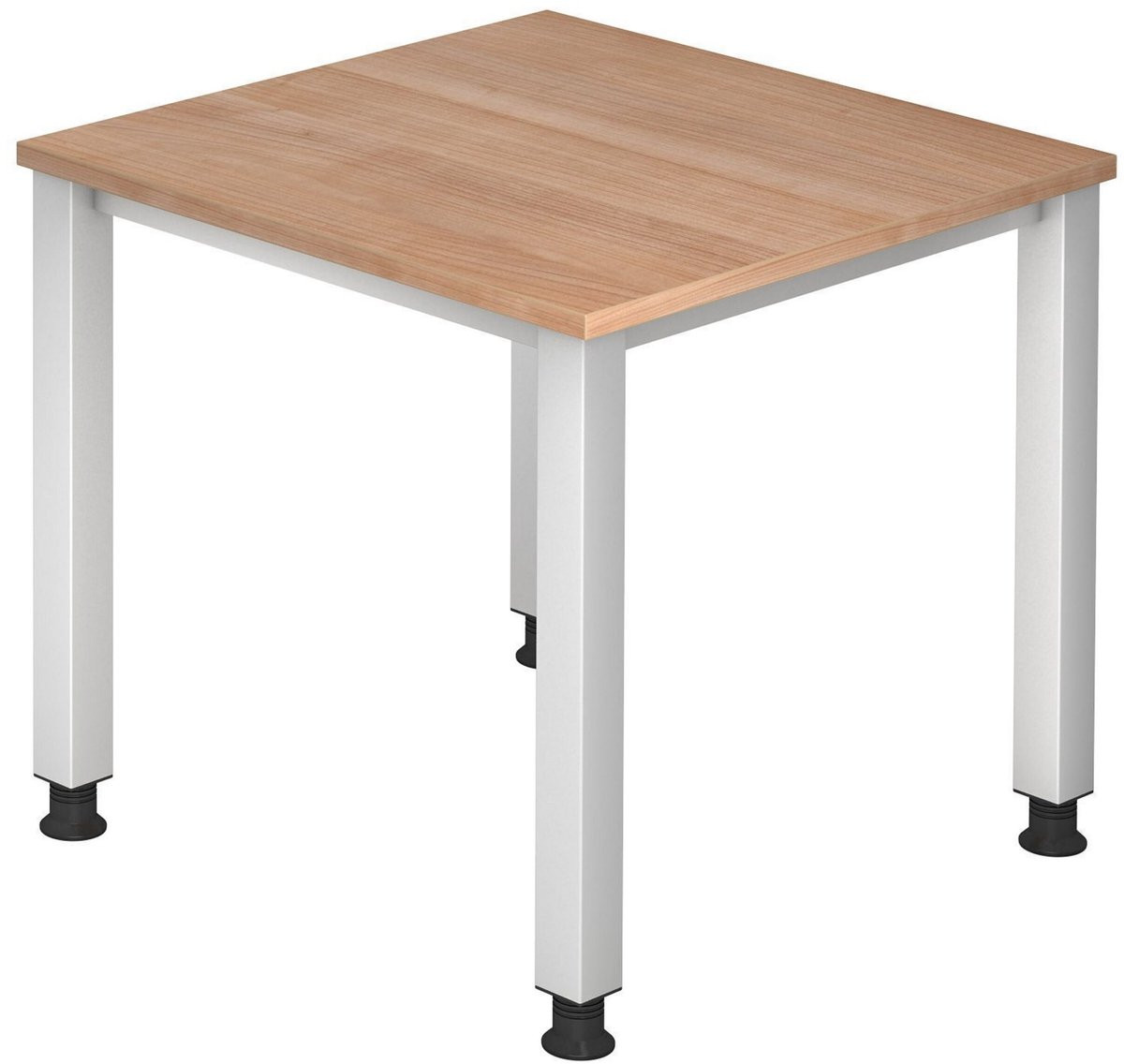 HJH Office QUEO 8 S Uitschuifbare Tafel Walnoot