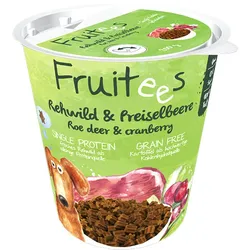 bosch Fruitees 200 Gramm Hundesnacks 4 x 200 Gramm Rehwild & Preiselbeere