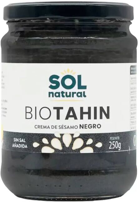 Sol Natural Tahín Preto Bio 250g
