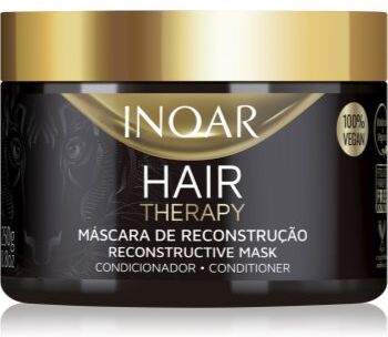 INOAR Hair Therapy máscara fortificante para cabelo danificado 250 g. Hair Therapy