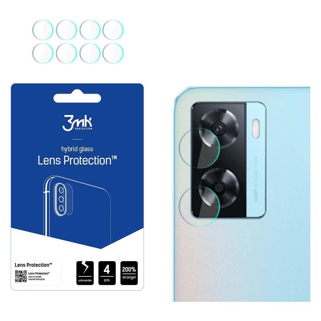 3MK Lens Protect Oppo A57s Ochrona na obiektyw aparatu 4szt (4 Stk., Oppo A57s) (5903108492812)