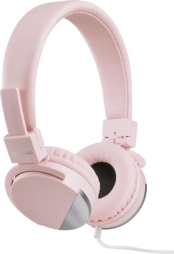 Meliconi MySound Speak Metal Hoofdtelefoon met microfoon, Roze