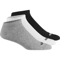 3er Pack adidas Thin Linear Low-Cut Socken IC1300 - medium grey heather/white/black 28-30