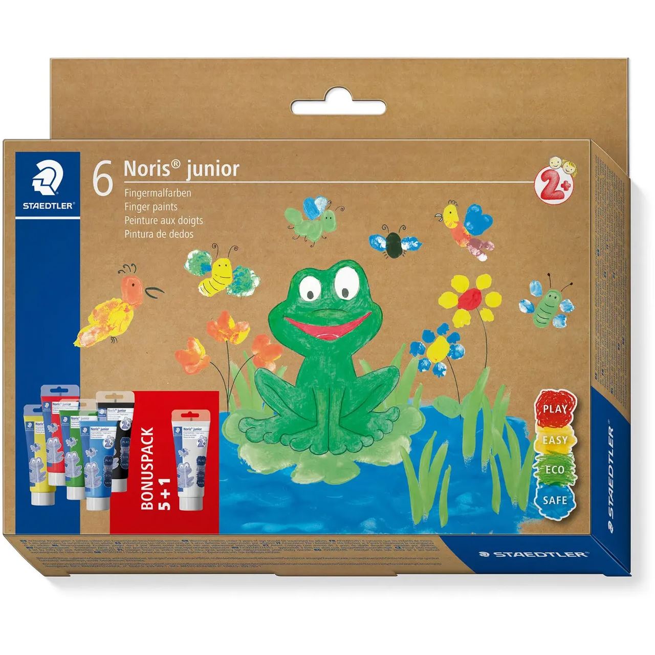 STAEDTLER Fingermalfarbe Noris junior 6er-Set retail