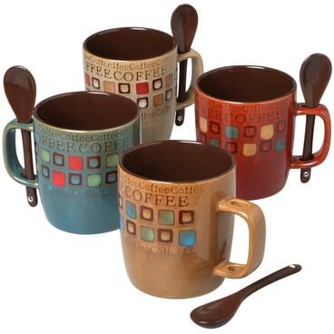 Gibson Mr. Coffee Cafe Americano 13oz Mug Set