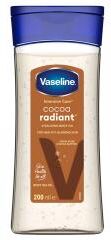 Vaseline Cocoa Radiant Huile Corps Beurre de Cacao 200 ml - Flacon