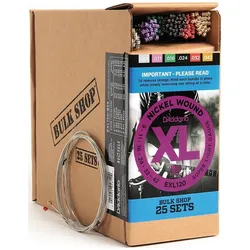 D'Addario Exl120-B25 (6x, E-Gitarre, 0.04"), Saiten