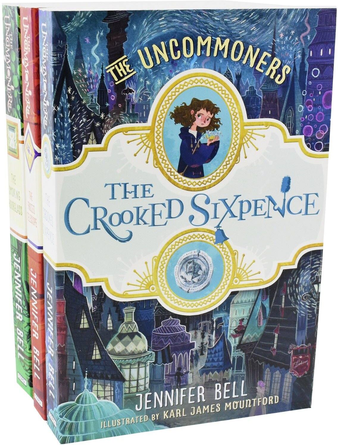 The Uncommoners Series By Jennifer Bell 3 Books Set - Ages 9-14 - Paperback Corgi Books