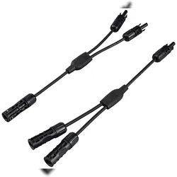 Sygonix SY-6408046 Solaranlagen Anschluss Adapterkabel 30 A Schwarz 36 cm