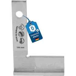 Dönges, Winkelmesser, Schlosserwinkel mit Anschlag, 1000 x 500 mm