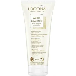 2x Logona, Gesichtsreinigung, Weisse Lavaerde (Reinigungsöl, 200 ml)