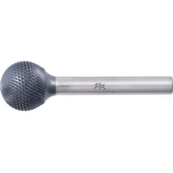 PFERD TOOLS Hartmetall Hochleistungsfrässtift MICRO Kugel KUD Ø 16x14mm Schaft-Ø6mm HICOAT beschichtet für die Feinbearbeitung - 21112977