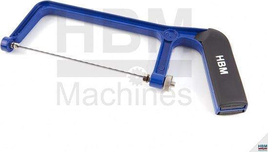 Mini-beugelzaag 150 mm blauw staal