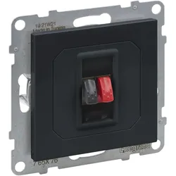 Legrand 765476 SEANO Lautsprecher-Anschluss 1-fach mit Federklemmen