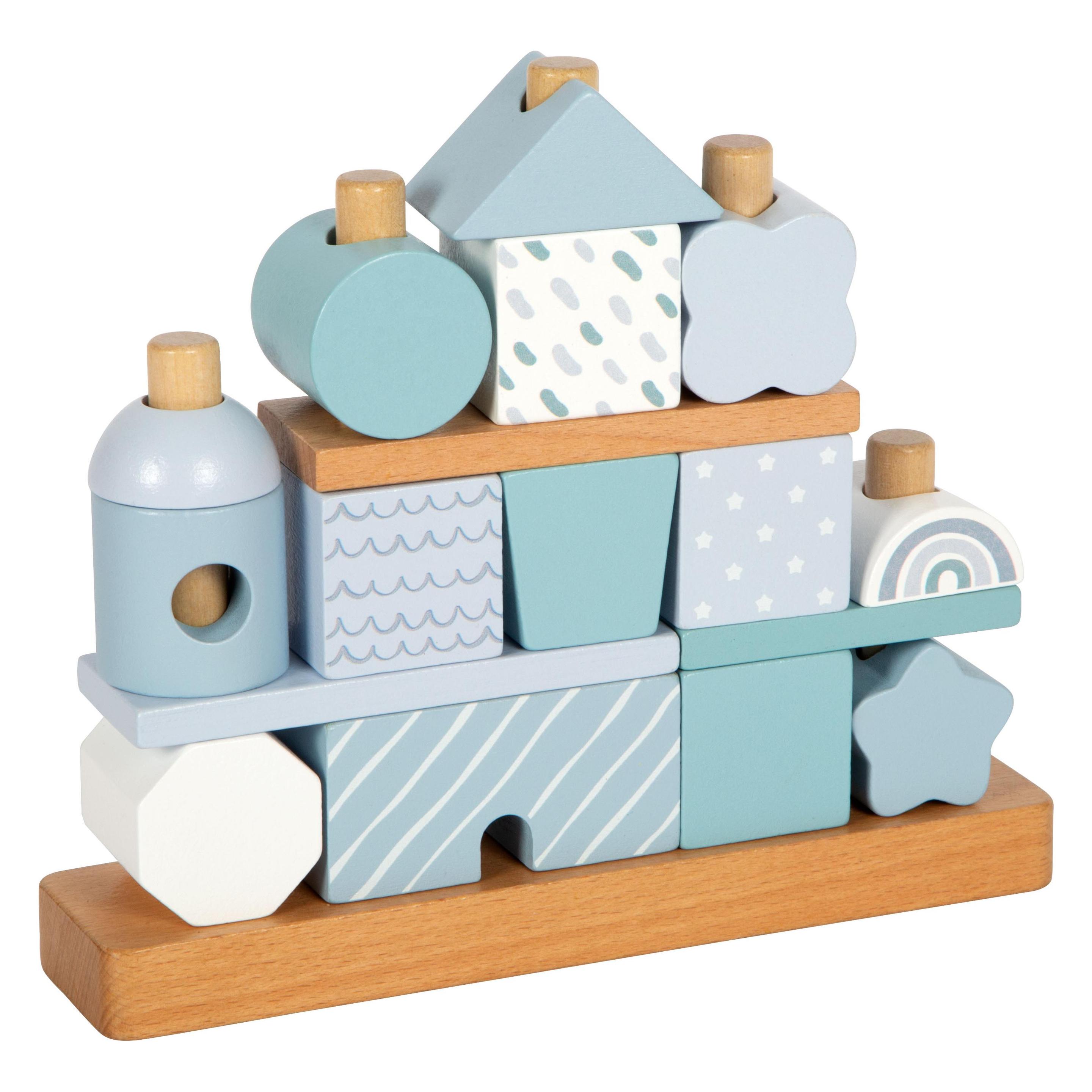 small foot Stapelhaus blau (12714)