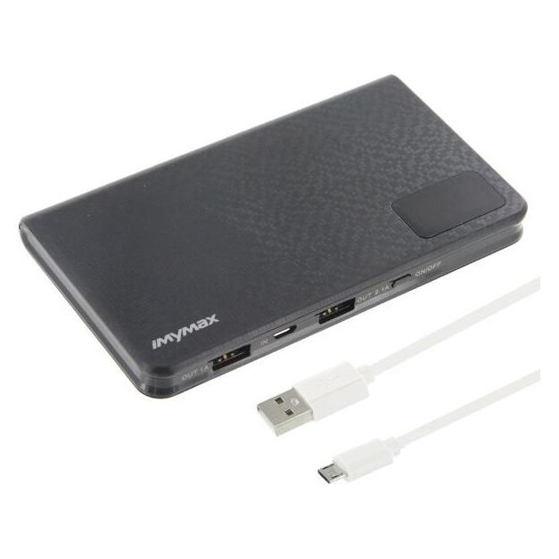 Mymax iMYMAX Power Bank 10.000mAh MM-PB / 007 schwarz (10000 mAh) (25444816)