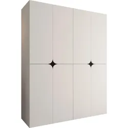 DREHTÜRENSCHRANK Espresso 180 cm